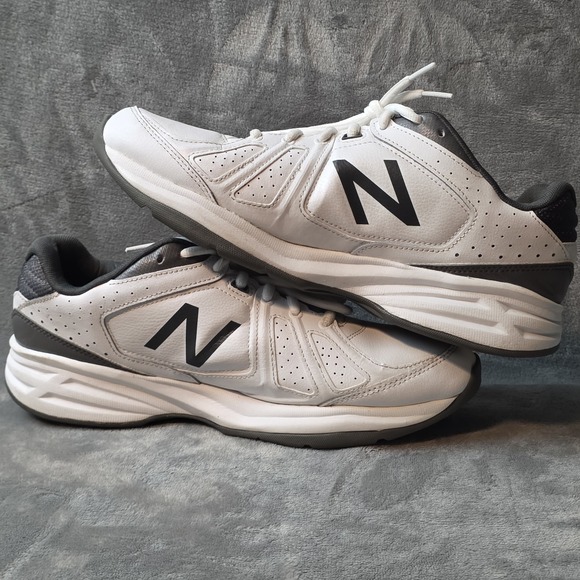 Size 11 - New Balance 409v3 D Width White Grey VGC main image 7